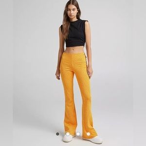 ASOS Bershka flare stretchy trousers